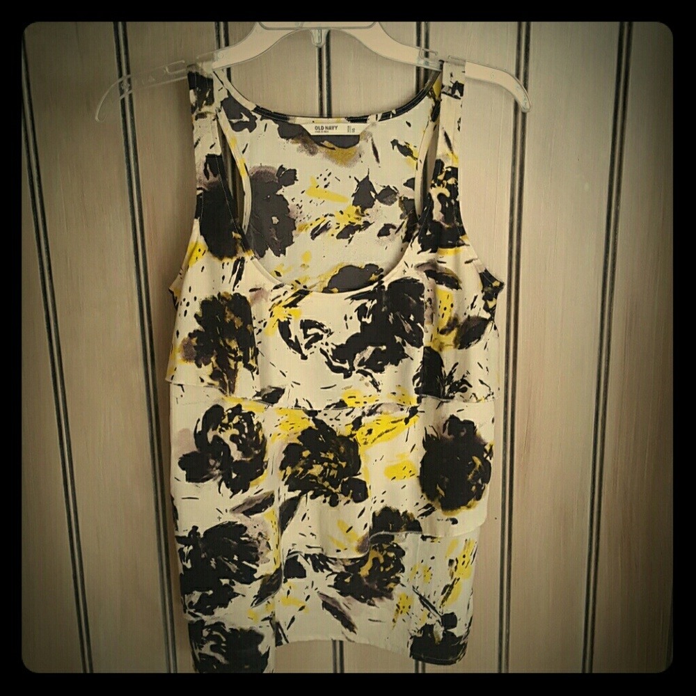 Ruffle Layered Tank