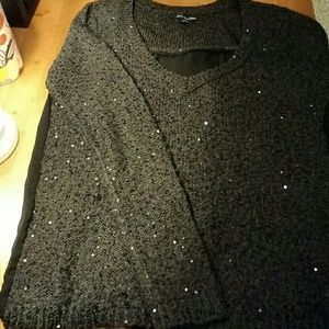 American eagle sparkle sweater