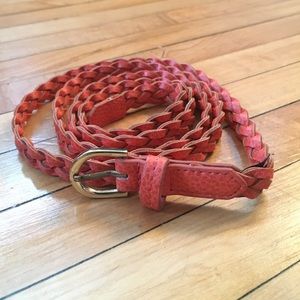 *SALE* Braided Orange Belt