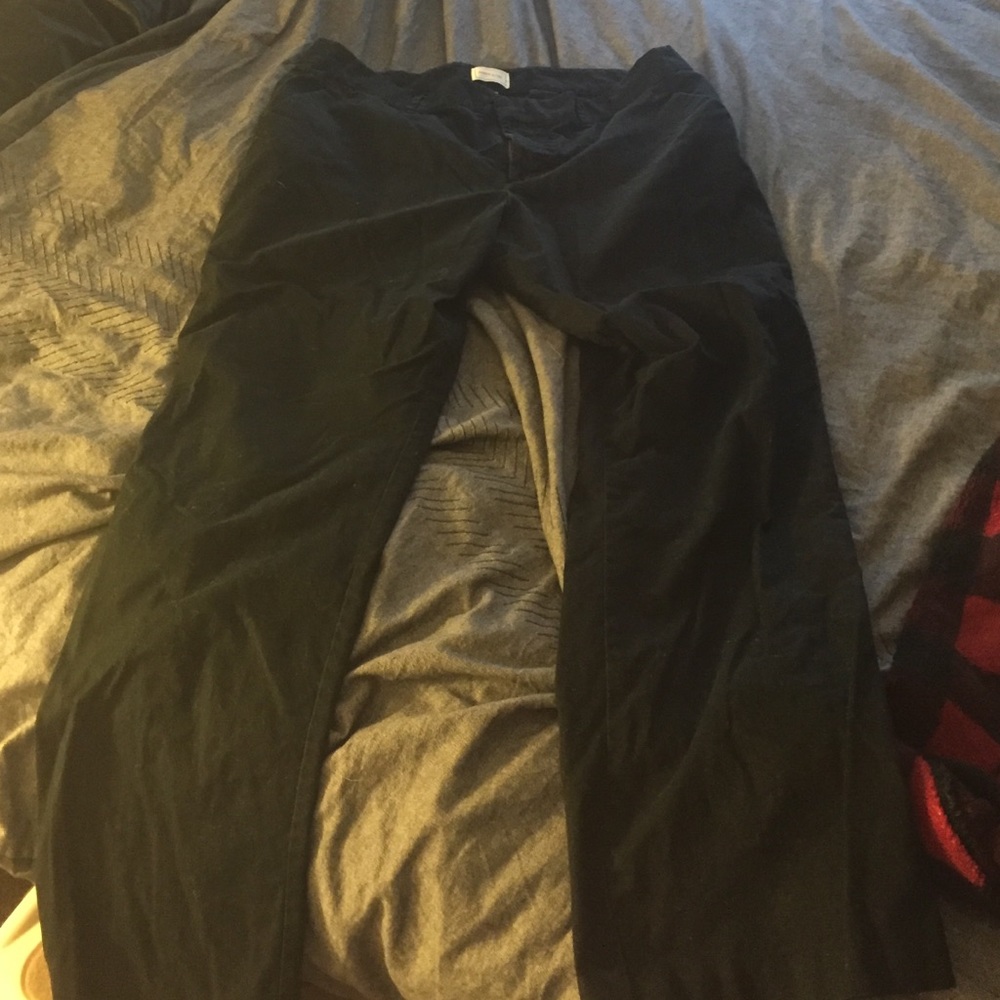 Gap women's black boot cut khakis