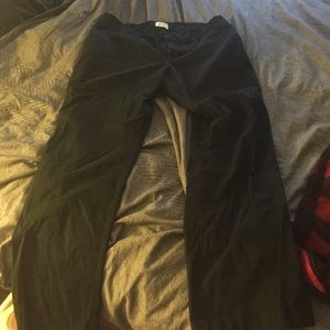 Gap women's black boot cut khakis