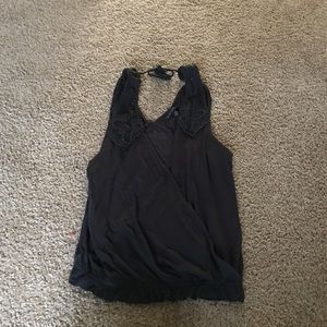 Low cut Lacey tank