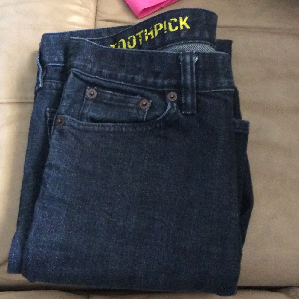 J. Crew Toothpick Stretch Jeans Sz 28