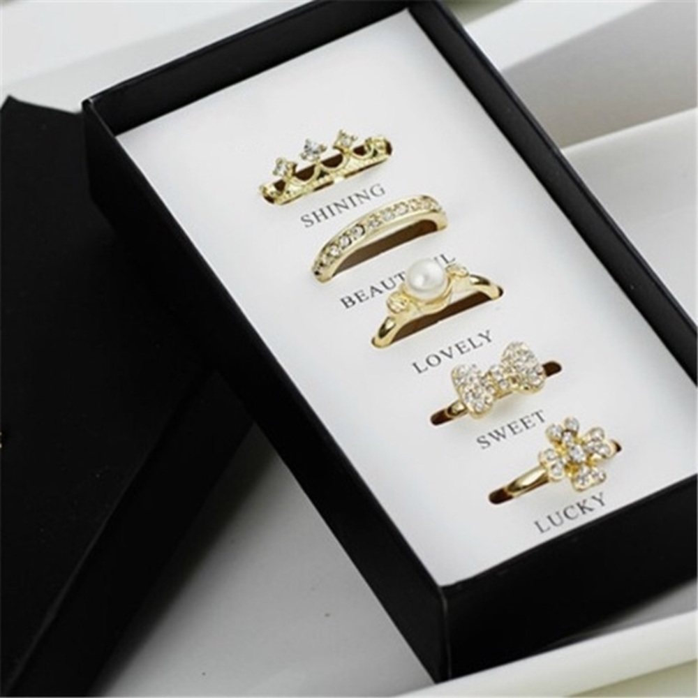 💝 Set of 5 Rings