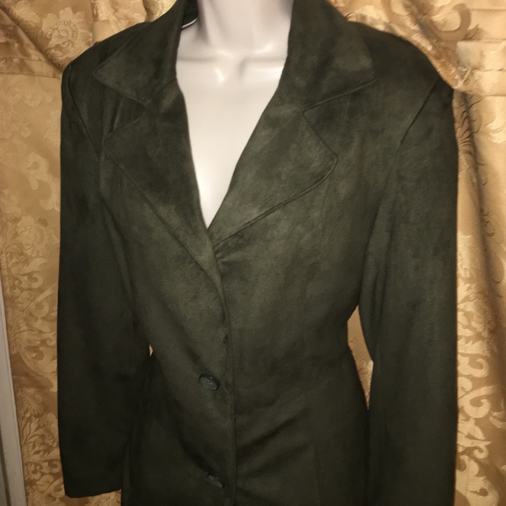 FUDA ultra suede blazer