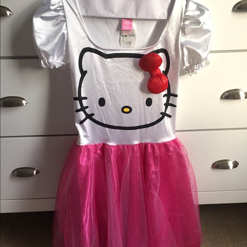 Hello kitty youth girls costume