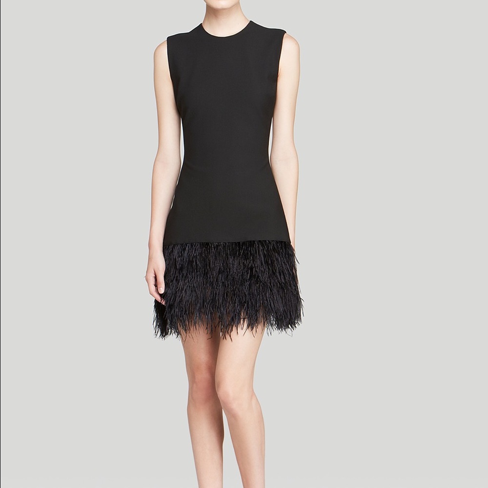 Elizabeth & James India Feather Trimmed Ponte