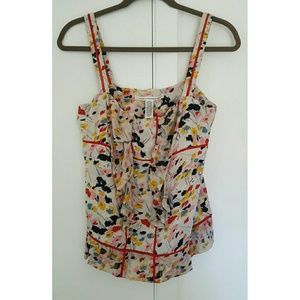 Diane von Furstenberg silk tank