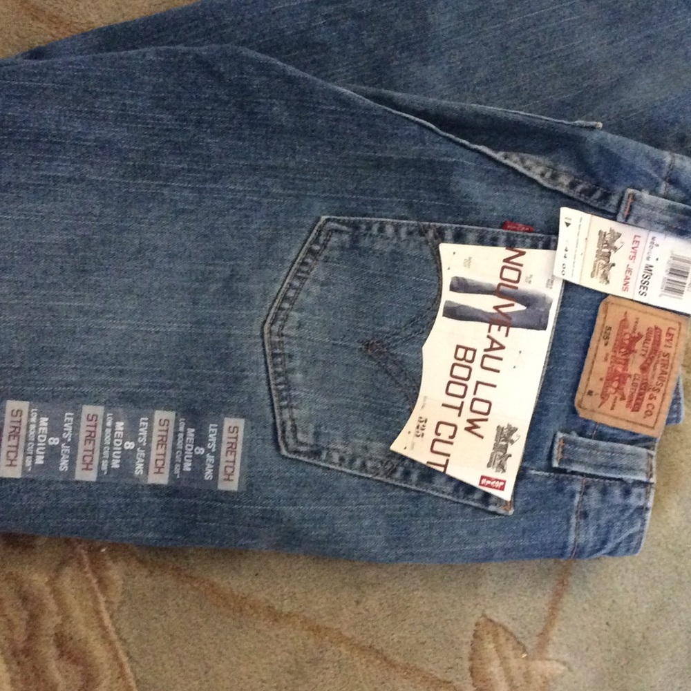 Levi's Stretch Jeans Sz 8 Nouveau Low Boot Cut