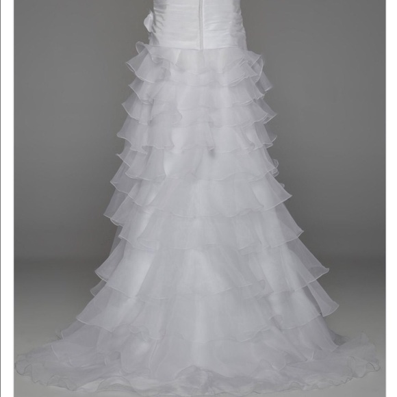 David's bridal wedding dress. High-low style - Picture 3 of 4