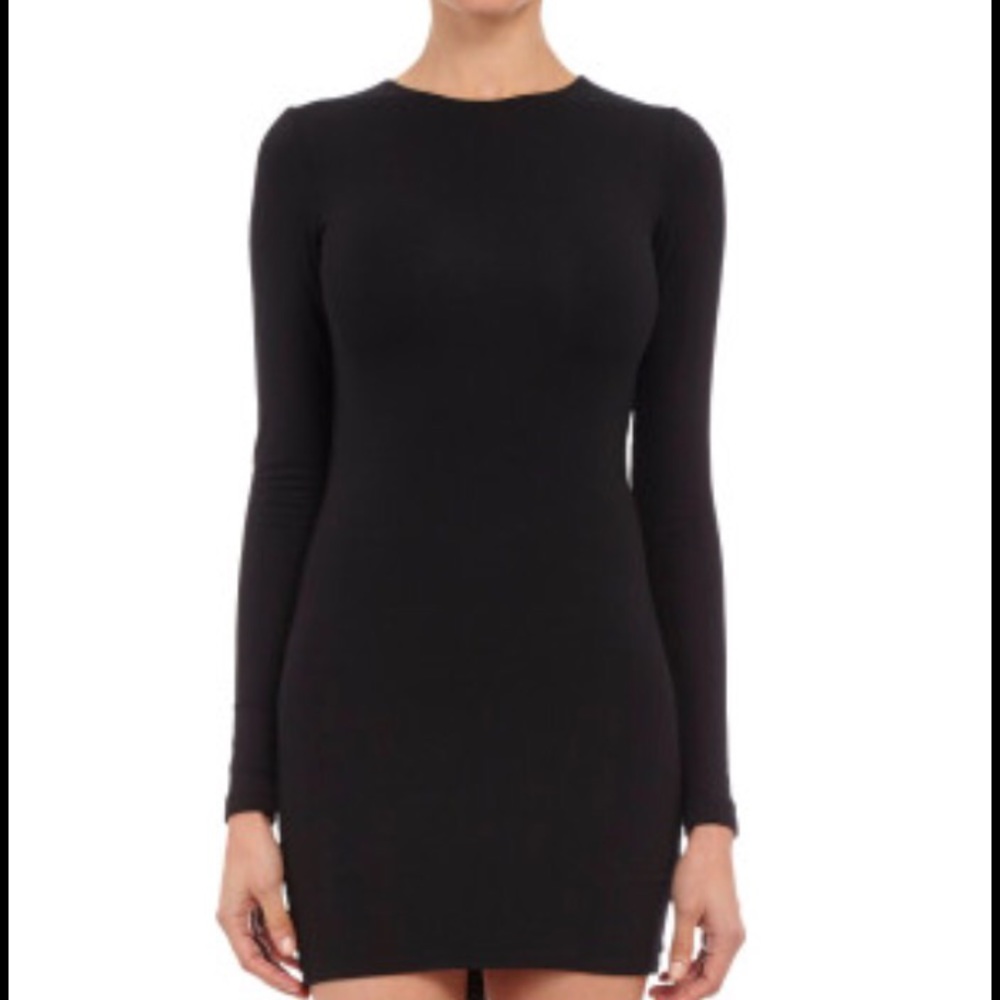 MIKOH Swimwear Caribbean Long Sleeve Mini Dress