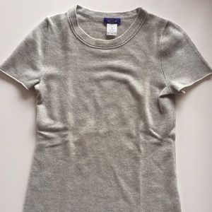 J. Crew cashmere tee, size XS