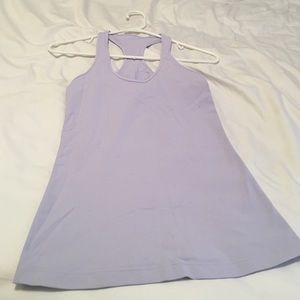 TWO Lululemon raced back tank. Size 6