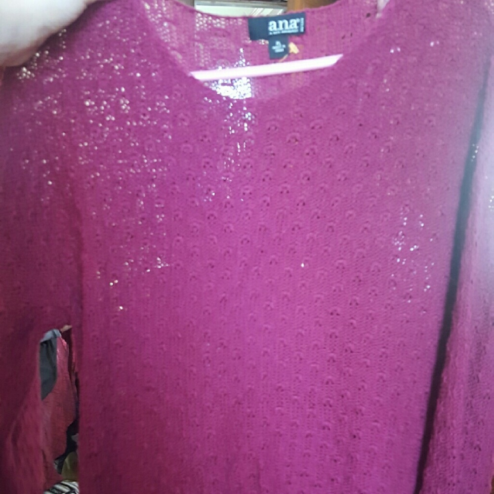 Purple Ana Sweater