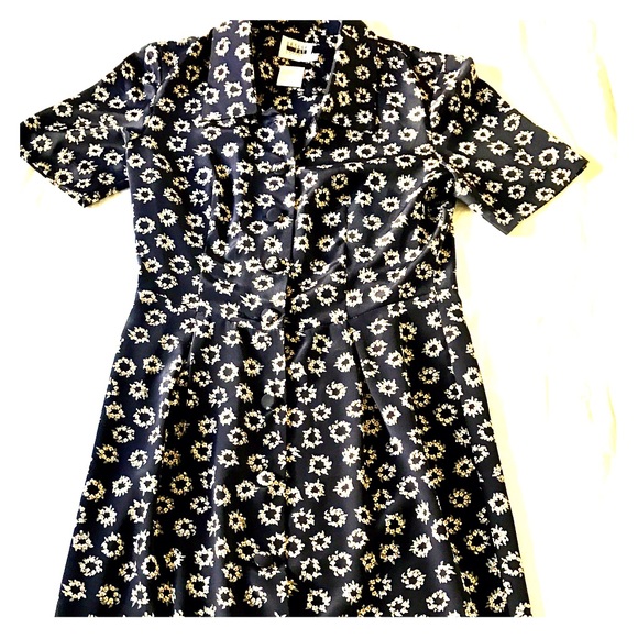 Vintage women's button-up dress. Size 10p. - Picture 1 of 4