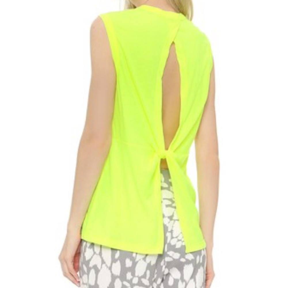 A.L.C Hanover Neon Yellow Top