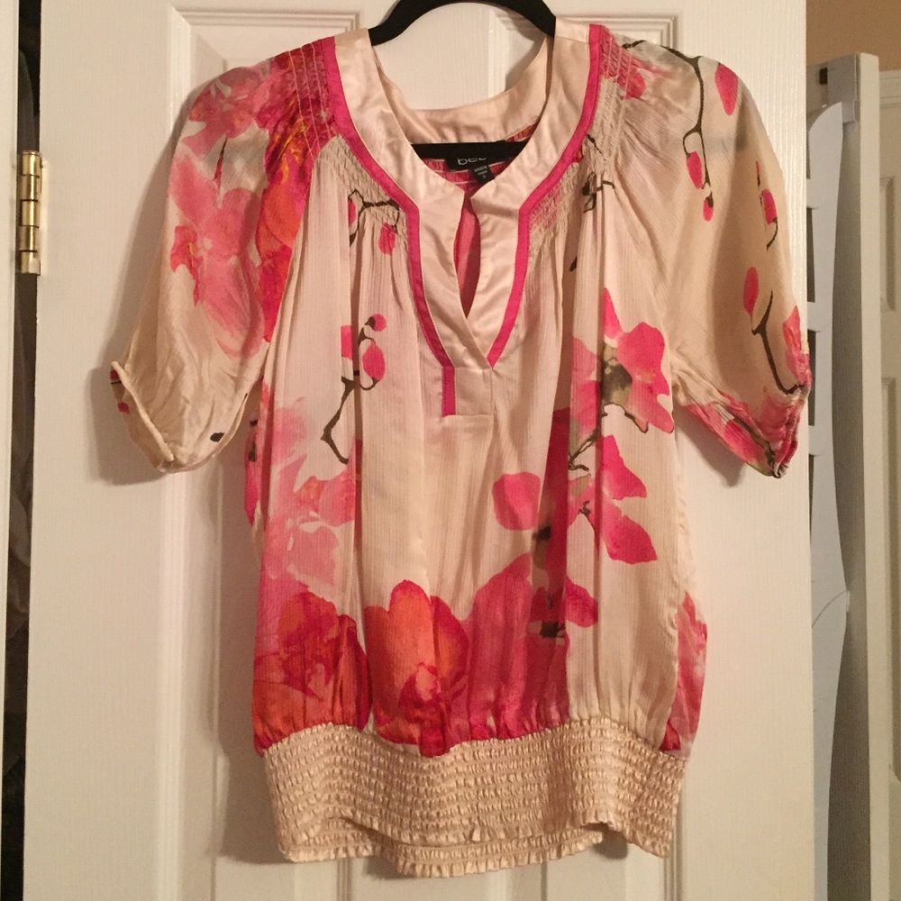 Bebe silk floral