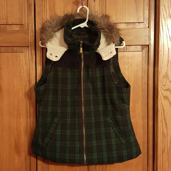 Mossimo Supply Co. Jackets & Blazers - Plaid vest