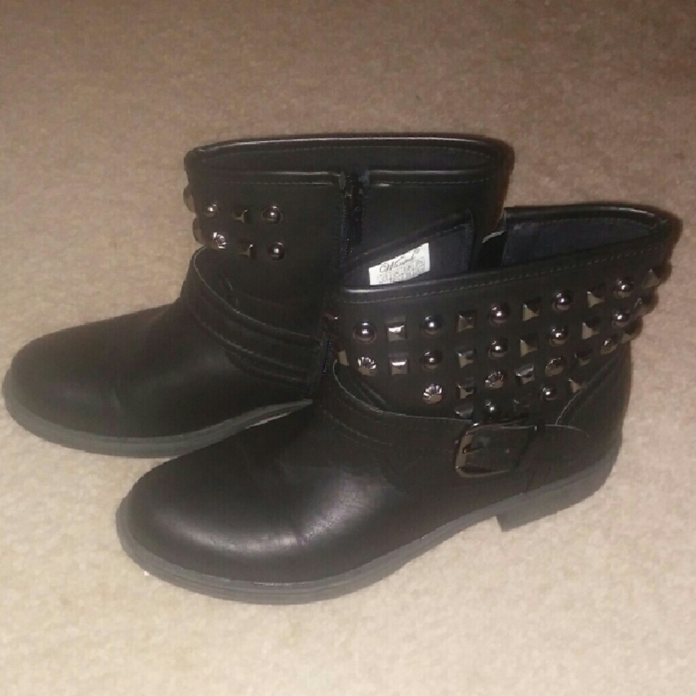 Jeweled Ankle Boots