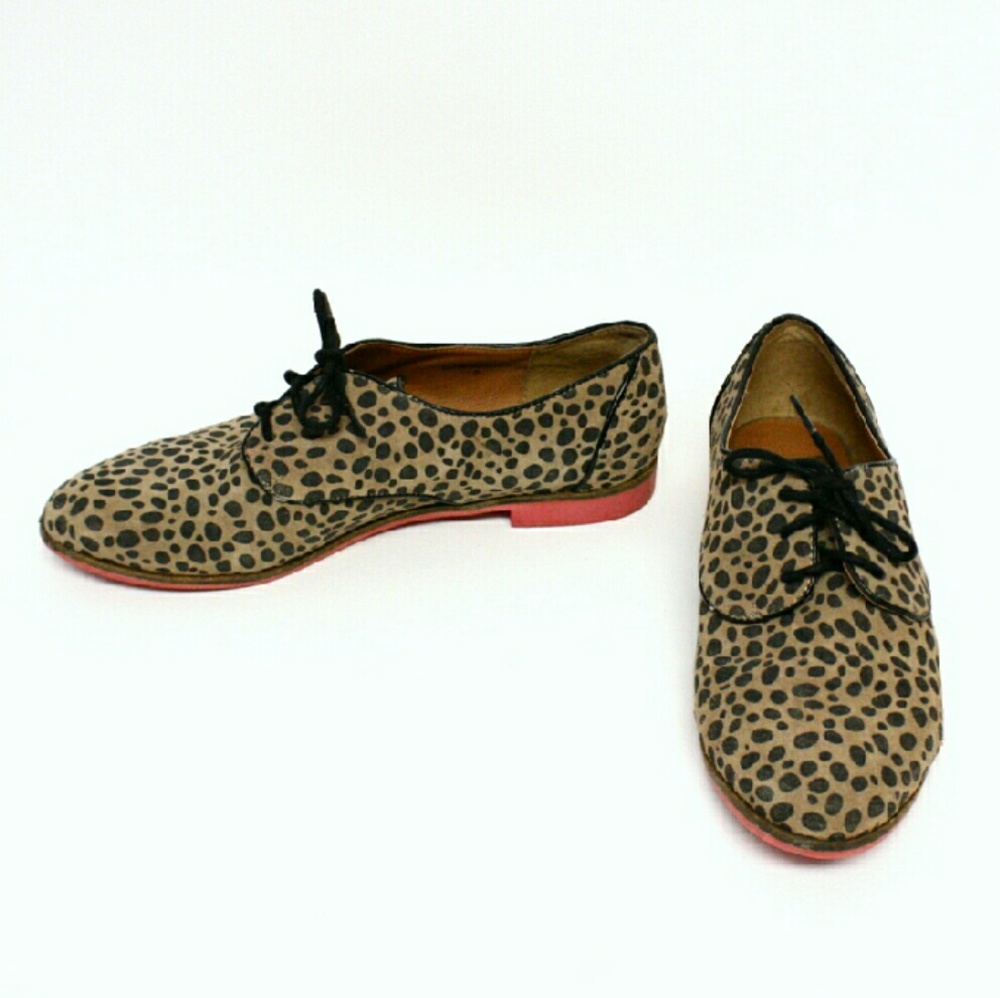 DV by Dolce Vita "Mini" Cheetah Print Oxfords