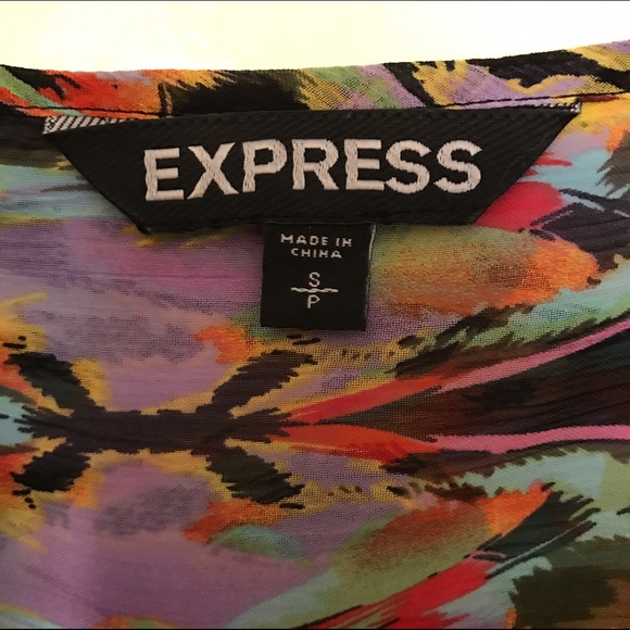 Express Small Multi-Color Shirt - Picture 3 of 4