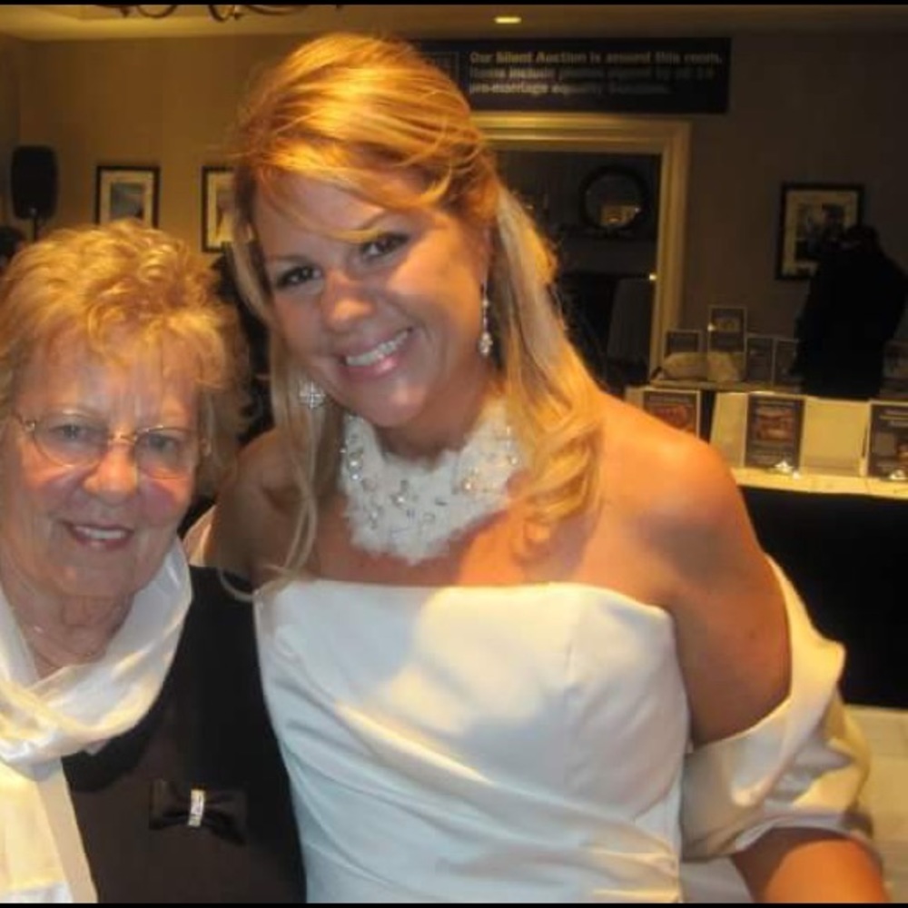 SALE! Formal/Wedding gown -elegant with wrap