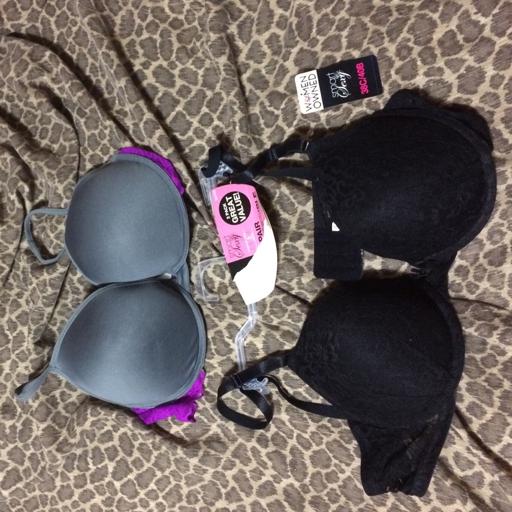 👑38C/40B👑Smart&Sexy Lace Bras👯💃🏼