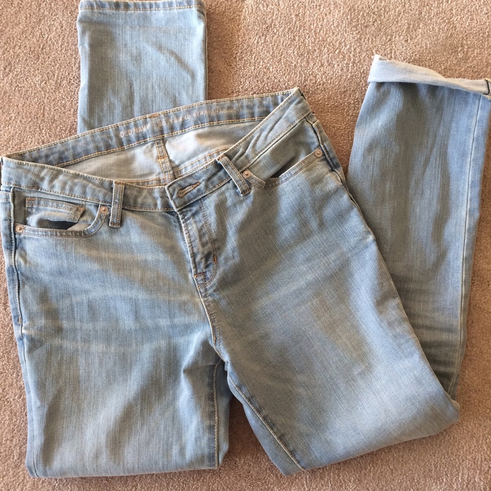 Old Navy Denim light wash jeans size 6r