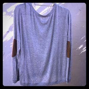 Grey long sleeve with elbow pads