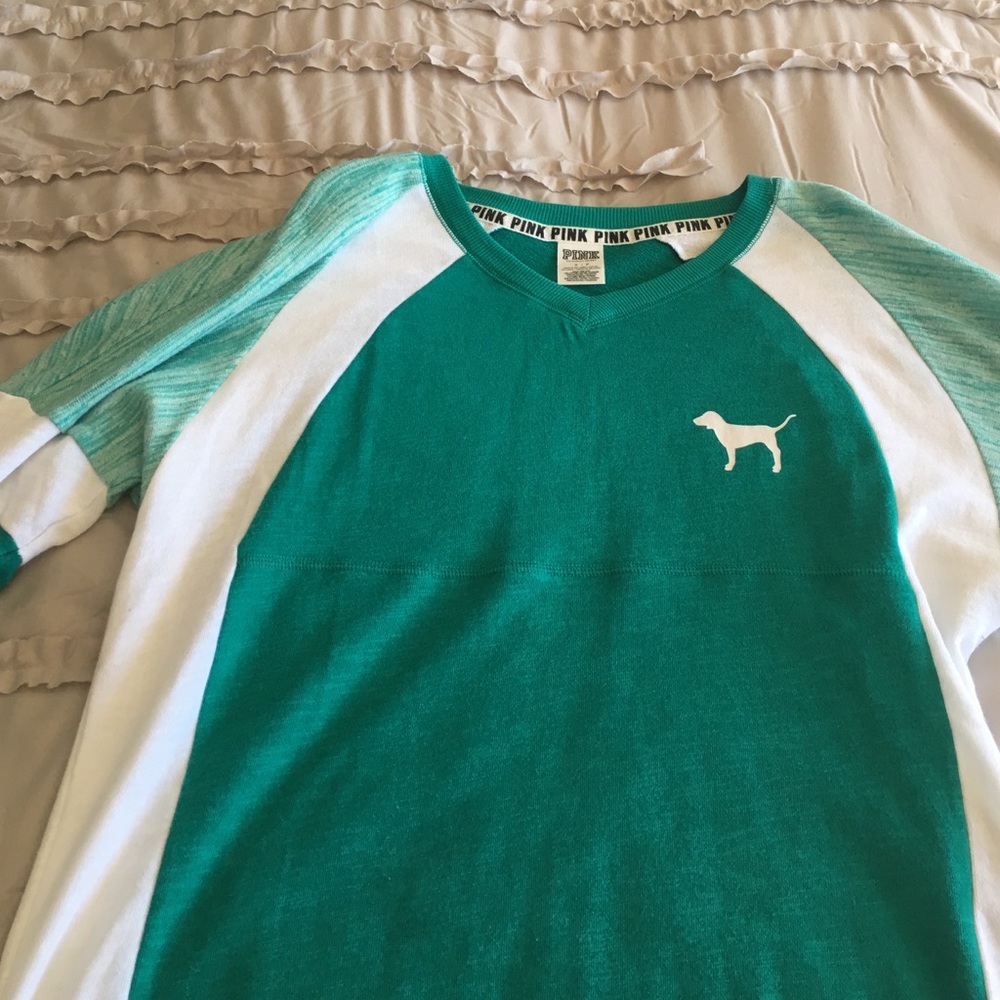 Victoria Secret pink rugby