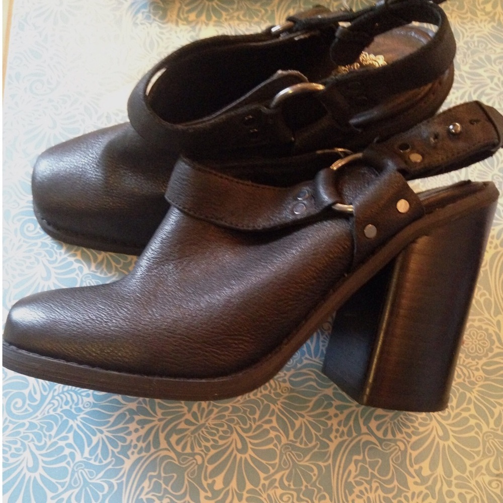 Leather Mules