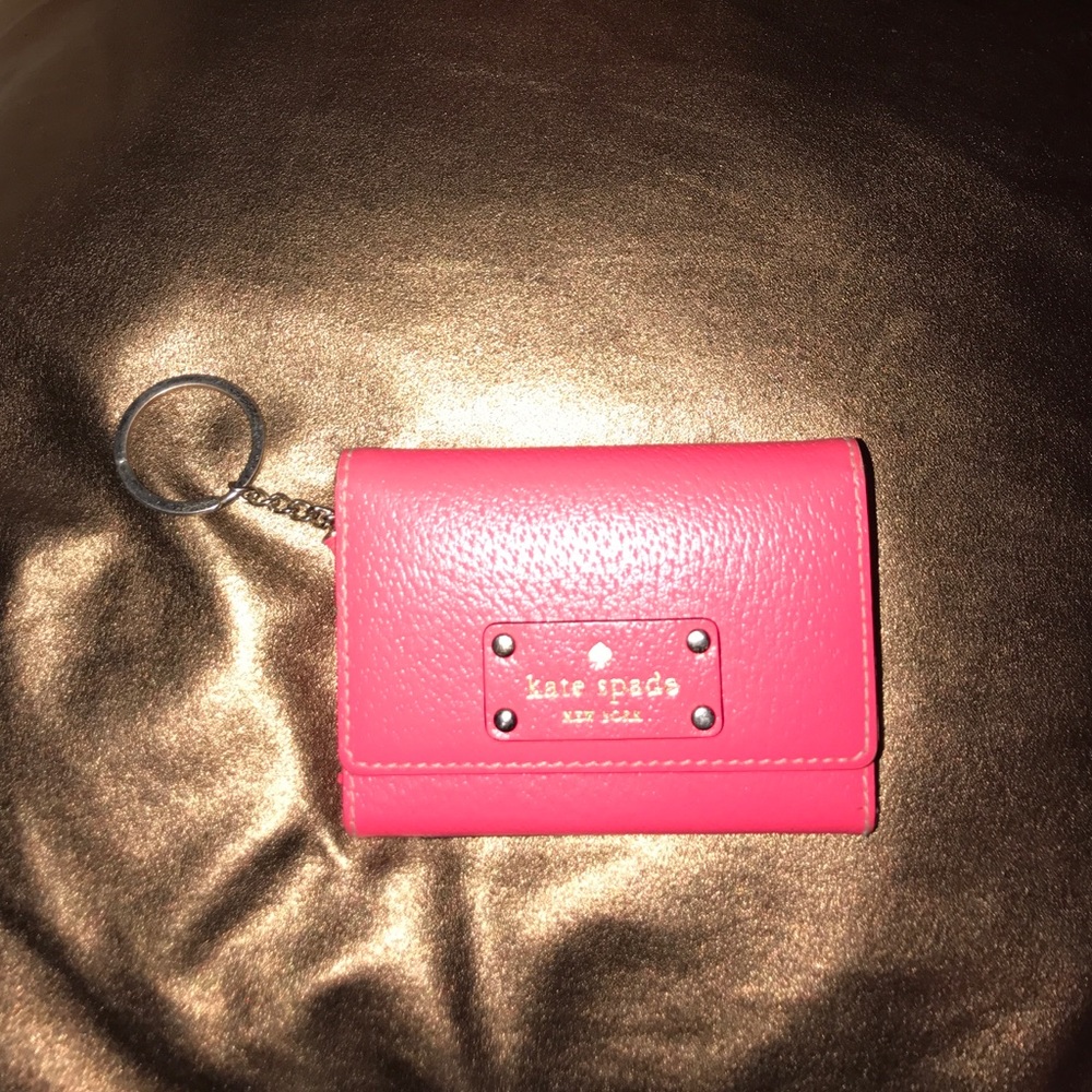 Kate spade keychain wallet