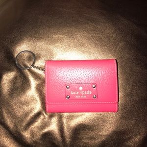 Kate spade keychain wallet