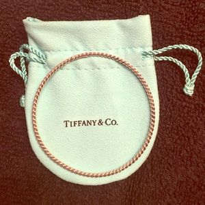 Tiffany & co. Twist silver bangle