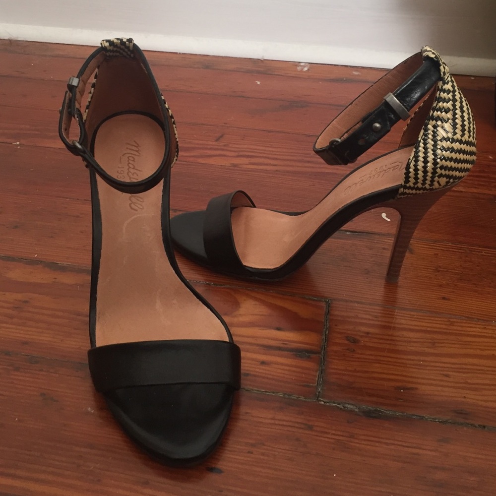 Madewell black heels