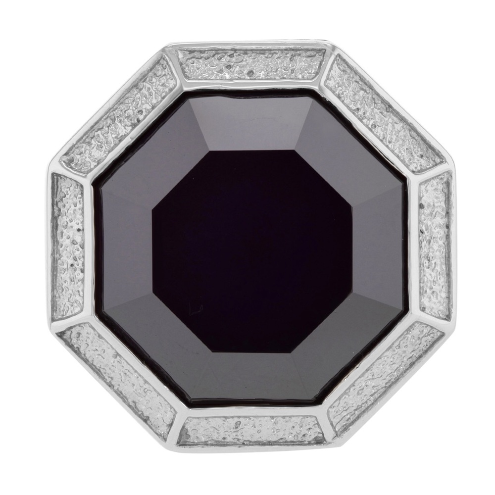 Miss sixty stone stainless steel Women's ring
