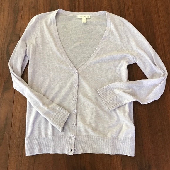 Forever 21 Sweaters - ❤ Lavender Forever 21 cardigan❤