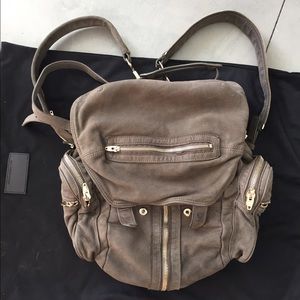 Alexander Wang leather backpack