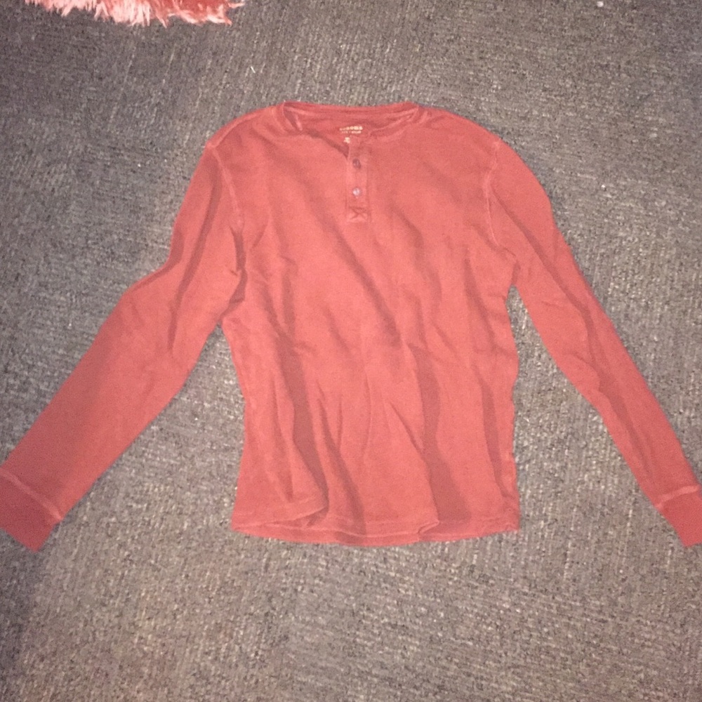 Sonoma Long Sleeve Waffle shirt