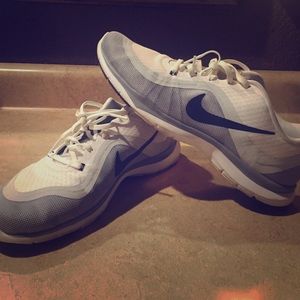 White/Gray Nikes