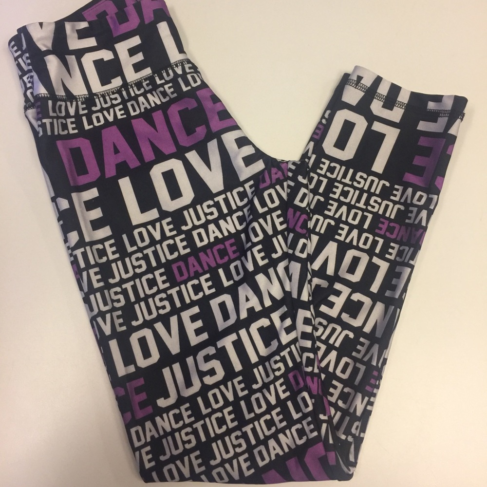 Justice leggings size 10