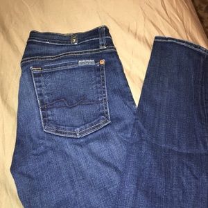 7 for all mankind skinny jeans!