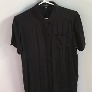 A black dress