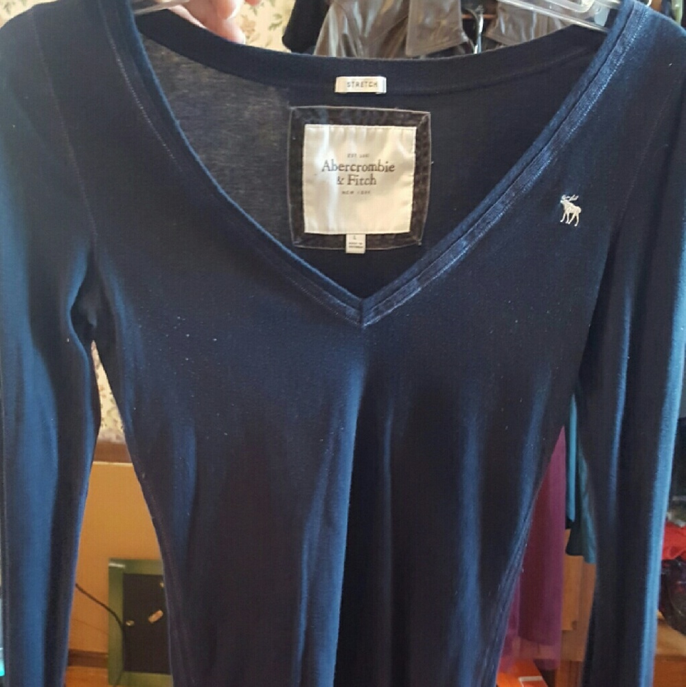 Blue Abercrombie and Fitch Shirt