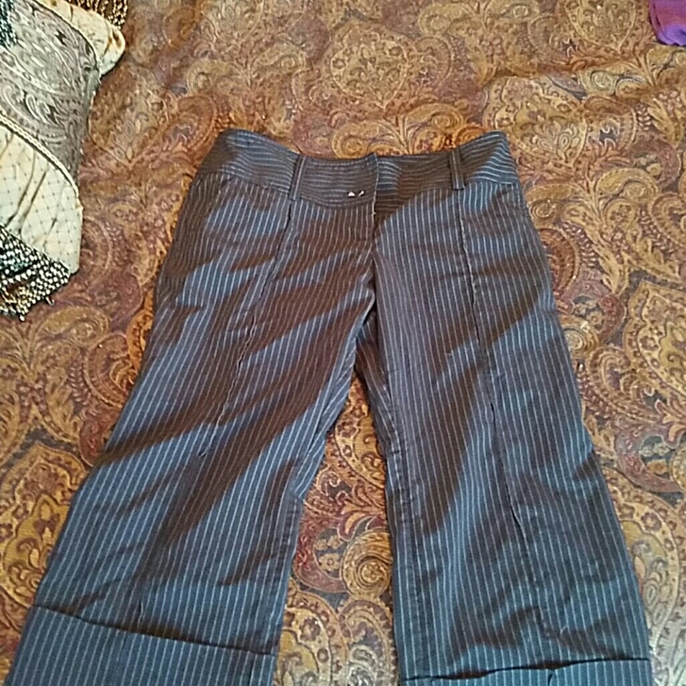 Black dress capris