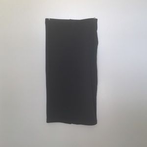 Dark grey Forever 21 pencil skirt.