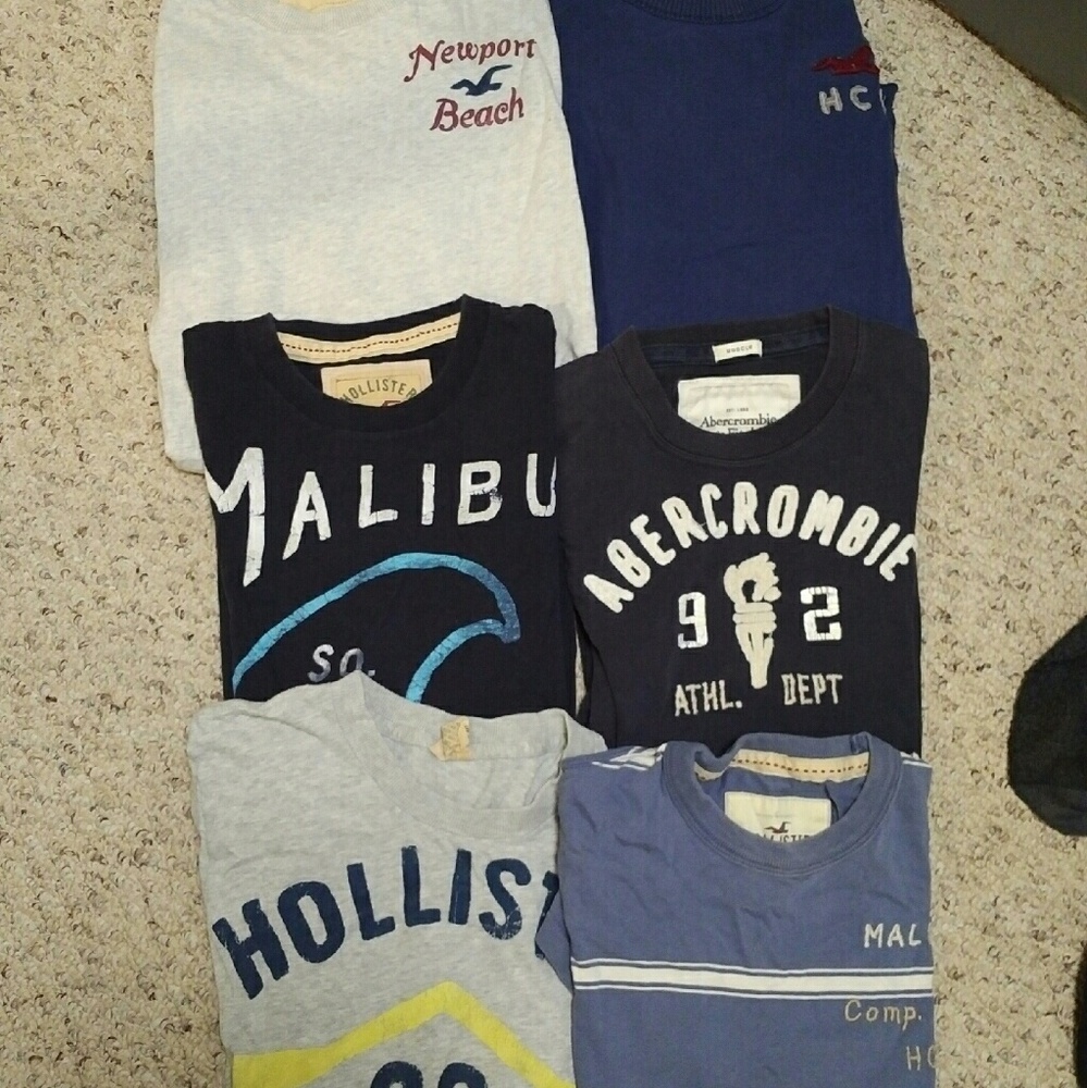 Abercrombie and Hollister Shirt lot