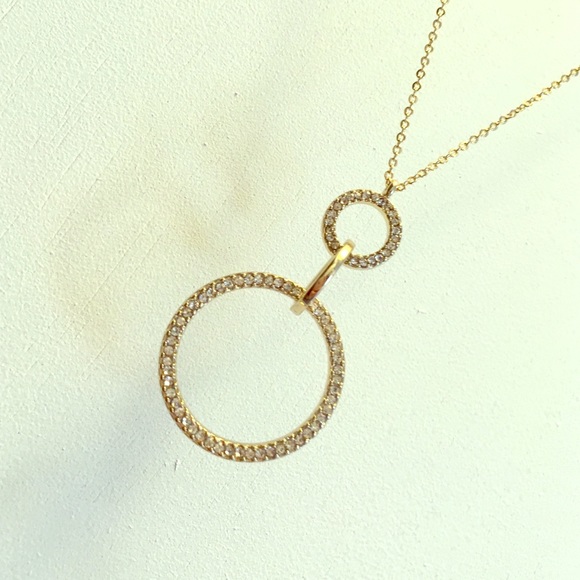 Circular glam necklace - Picture 1 of 2
