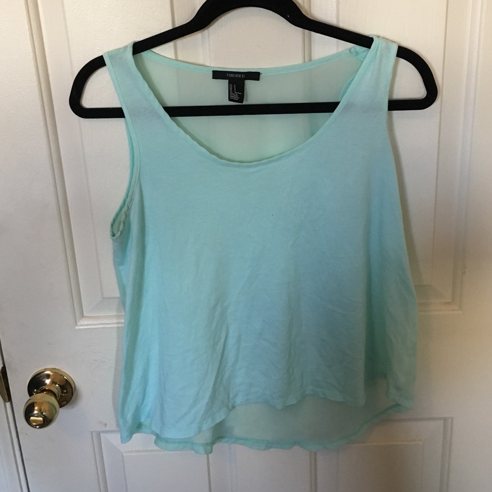 Sheer Back Forever 21 Tank