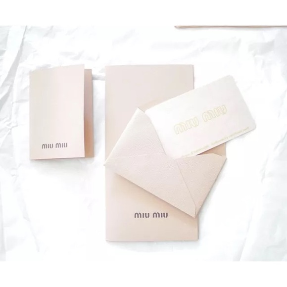 Like new Miu Miu Blue Leather Clutch w Gold Chain - Picture 3 of 4